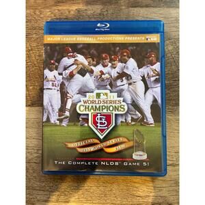 2011 World Series Champions St. Louis Cardinals With NLDS Game 5 Blu-ray
